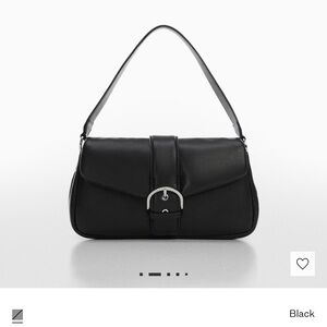 Unique Mango Black Crossbody Bag NWOT